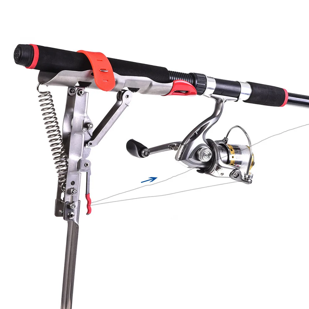 best automatic fishing rod holder Hook Setter's Double Spring Auto "Activated" Bracket Thirsty Buyer Outdoors Our advanced spring Elainilye Automatic Fishing Rod Holder,