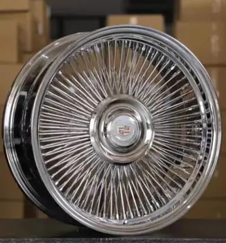 Wire Wheels Aluminum Alloy 22/24s All Chrome /gold Wire Chrome Wheels