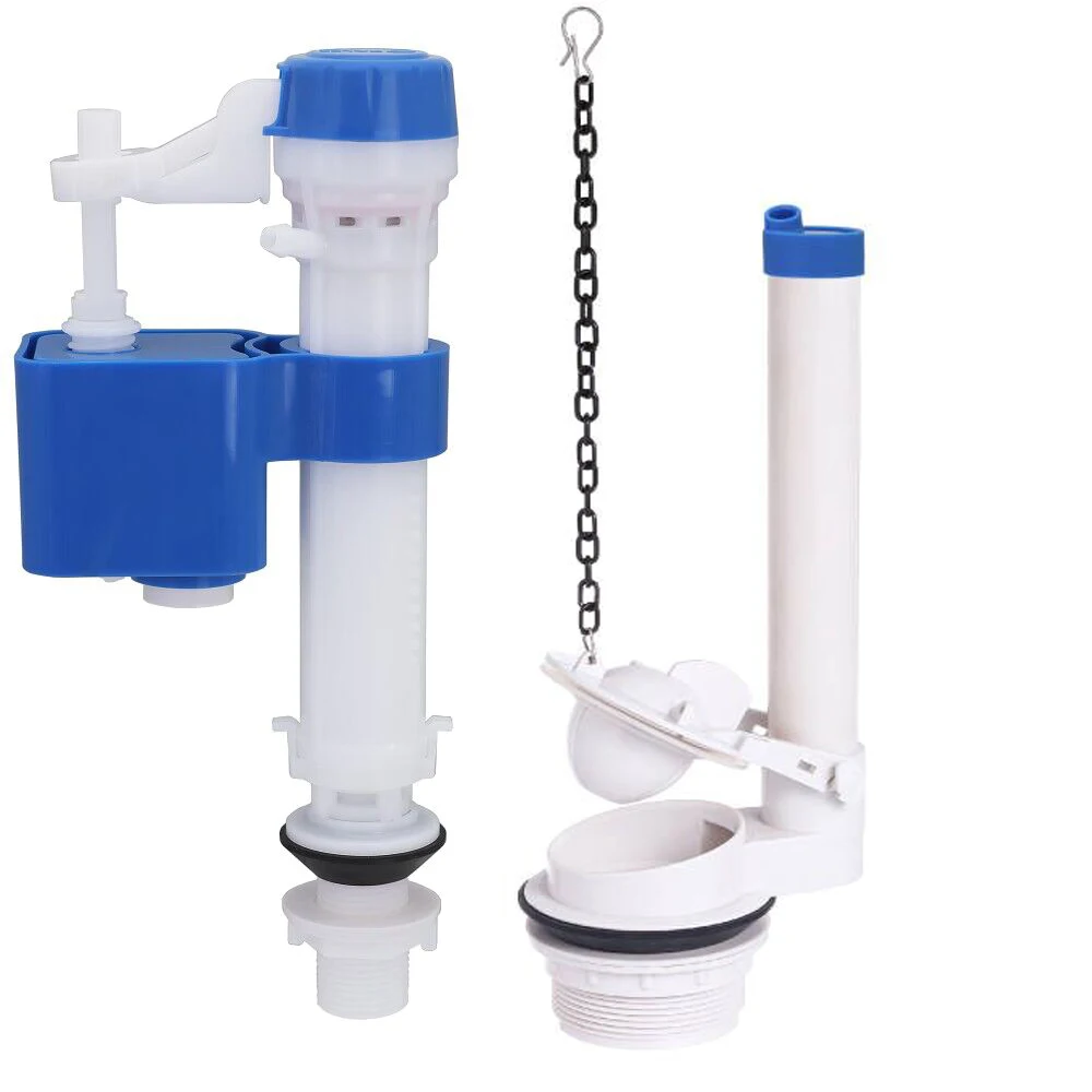 Toilet Flush Fill Valve Cistern Mechanism Dual Flush One Piece Two ...