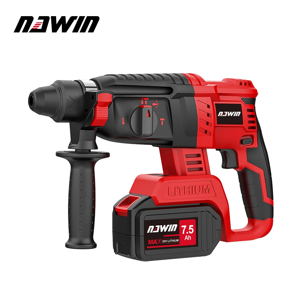 NAWIN Whole a Set of Tools Set Equipped With 6.0Ah Lithiumbattery Taladro Rotary Hammers Screwdriver for Dewalts