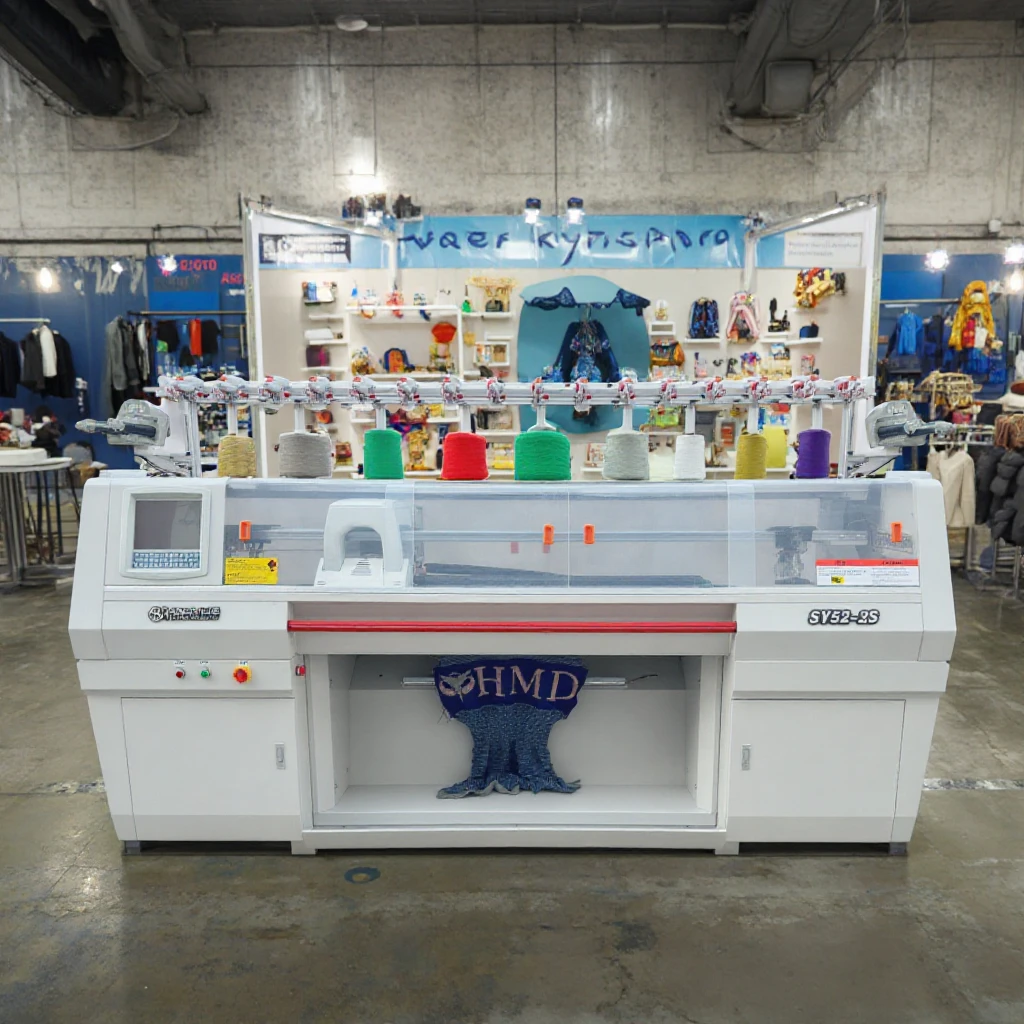 Double System Computerized Sweater Flat Knitting Machine Just Shuangyu Brand
