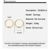 ZG363G+E  14K with Zircon