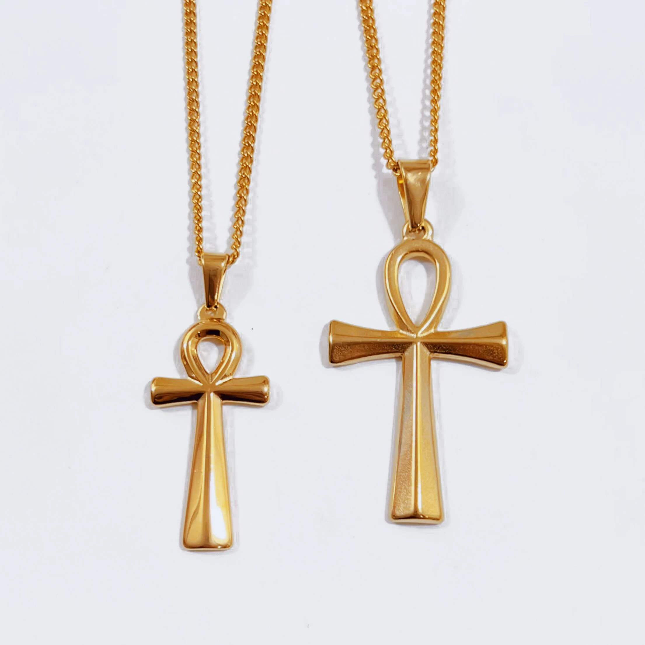 Pendentif Vintage pour homme, chapelet en acier inoxydable avec pendentif  en forme de pyramide du pharaon égyptien, roi tu, carte d'afrique, collier 