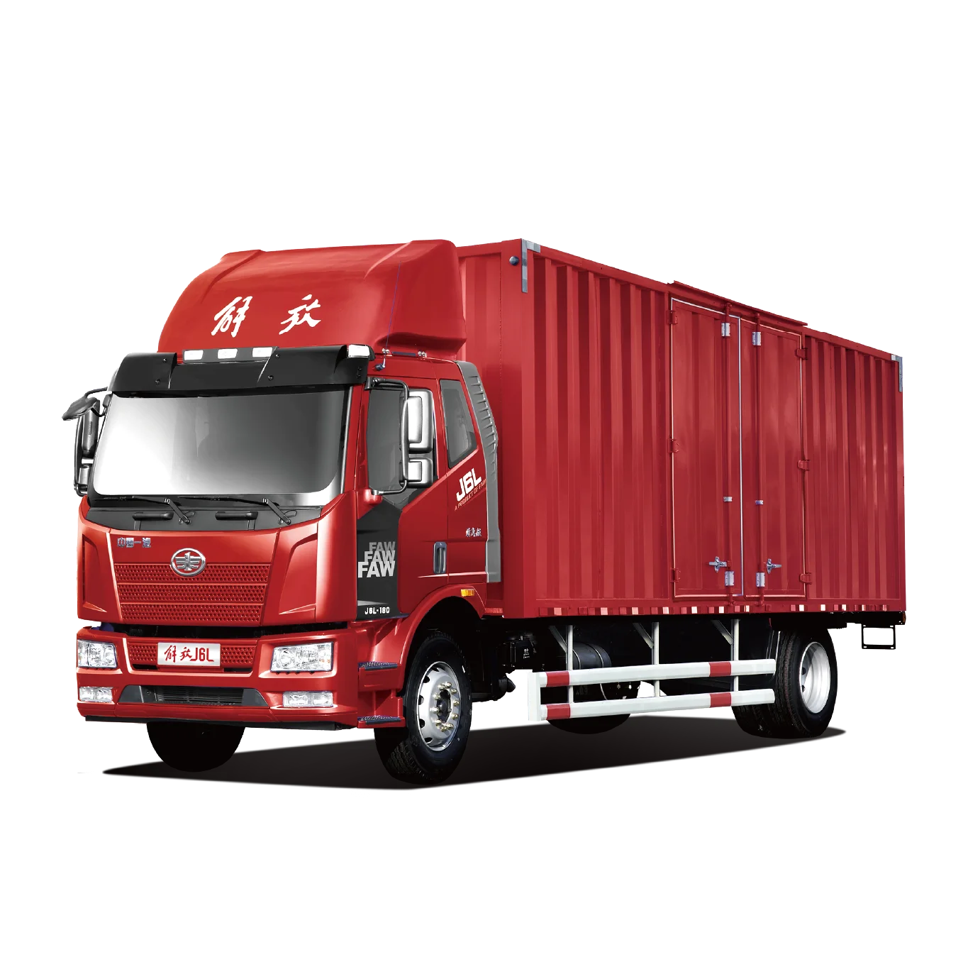 Завод FAW в Китае производит и продает дизельный логистический коммерческий грузовой автомобиль