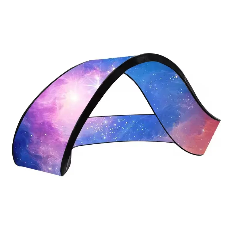 Flexible Indoor LED P1.86 High-Digital Poster Touchscreen Infrared Display Video Wall for Retail Store Airport Education factory