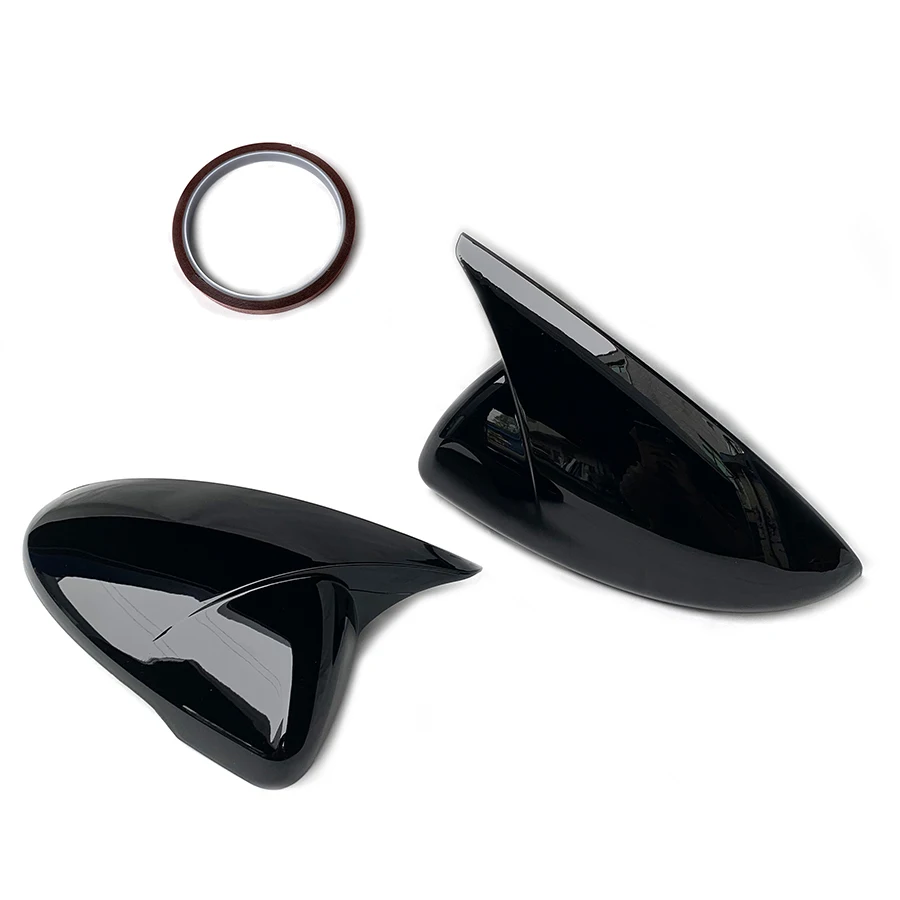 product rear view side door mirror cap cover trim for kia k3 2019   2023 abs auto body accessories side door rearview mirror cover cap-4