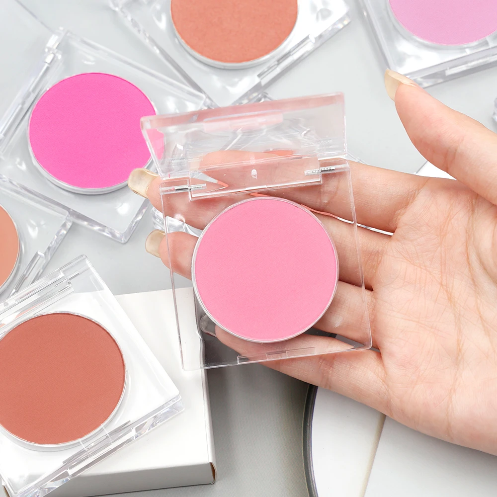 New Arrival Wholesale Face Makeup Cream Blush Palette High Pigmented Blusher Dewy Lovely Powder Blush Private Label
