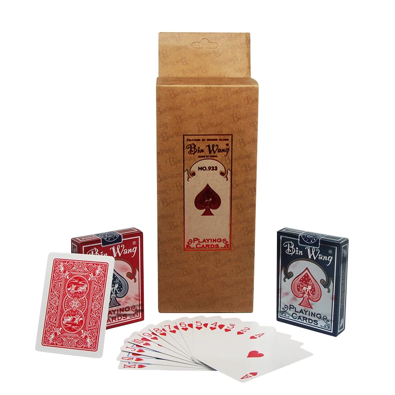 Source Bin Wang 933 Playing Cards Standard German Black Core Paper