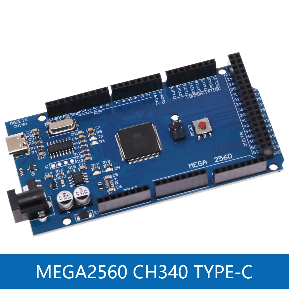 Mega2560 ATMEGA16U2 / Pro Mini MEGA 2560 Mega WiFi R3 ATmega2560 CH340G Per Arduino UNO R3 Scheda Di Sviluppo WeMos ESP8266 - Foto 8