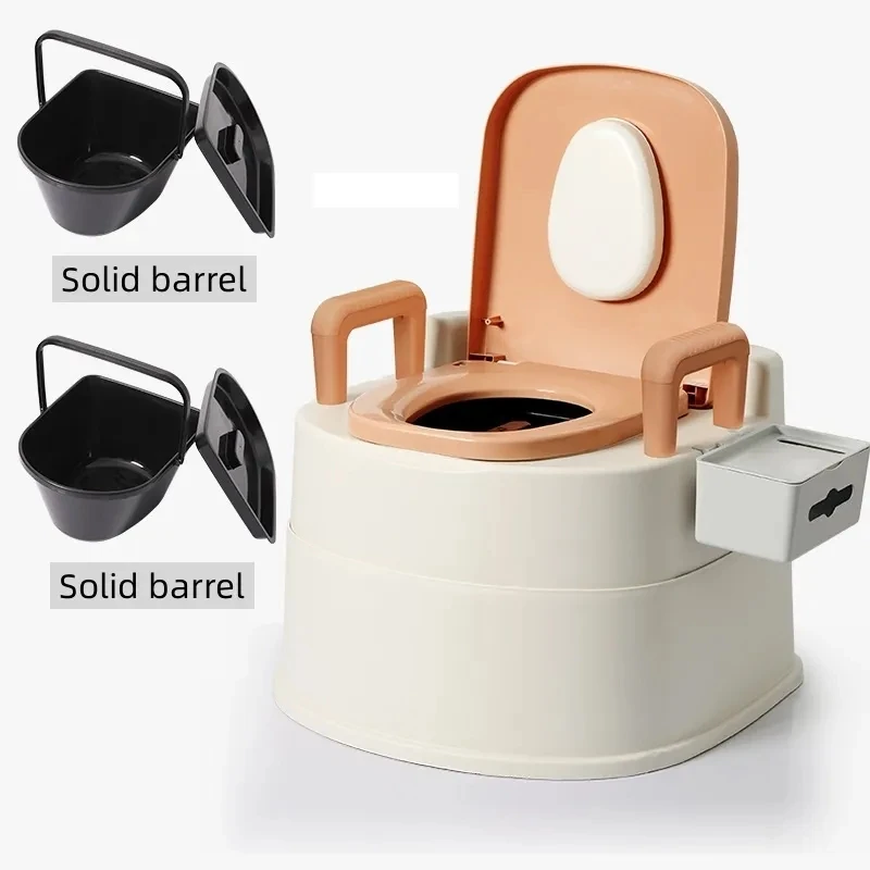 Портативный пластиковый Туалет для взрослых пожилых беременных