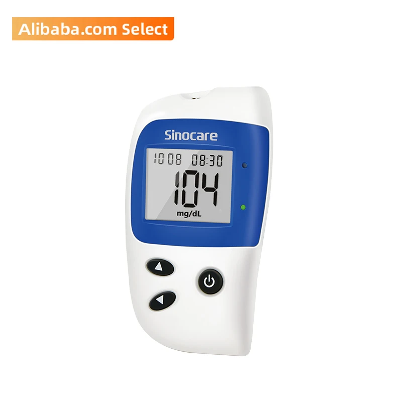 Blood Glucose Meter Safe Accu2 glucometer machine with glucometer test strips