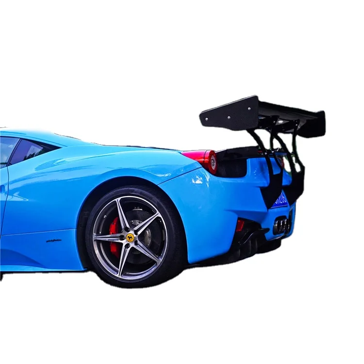 本物 Ferrari 458 Italia リアウイング 本体 ステー ハーフカーボン