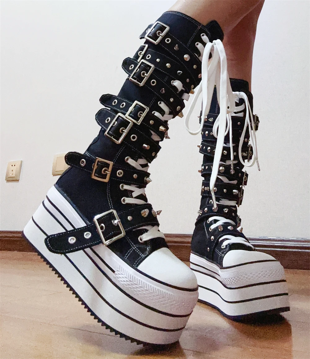 00's GOA studs boots archive y2k grunge 00's GOA studs boots