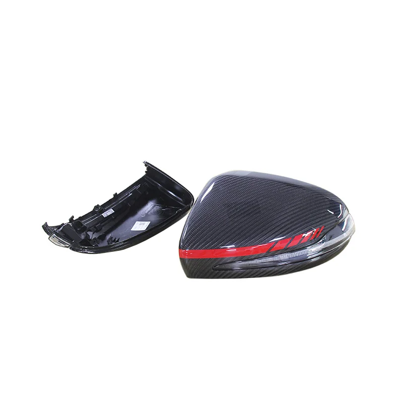 MWMotoring Carbon Fiber Side Mirror Trim Covers – 2pc For Mercedes With 5-Year Warranty (JMA1406)
