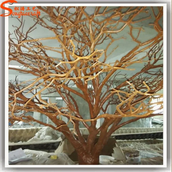 Artificial Tree No Without Leaves White Branches for Centerpieces Decorative Tree Branch Trees Trunk for Sale Wedding Decor