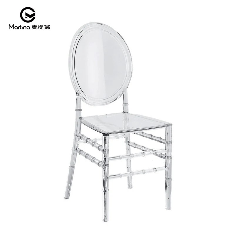 Sun party Factory Directly Selling Plastic Resin Transparent Modern Style Event Chairs for Wedding Hotel Dining Outdoor Use