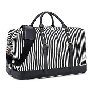 Custom Large Luggage Carry on Weekender Duffle Women Tote Travel Duffel Bag