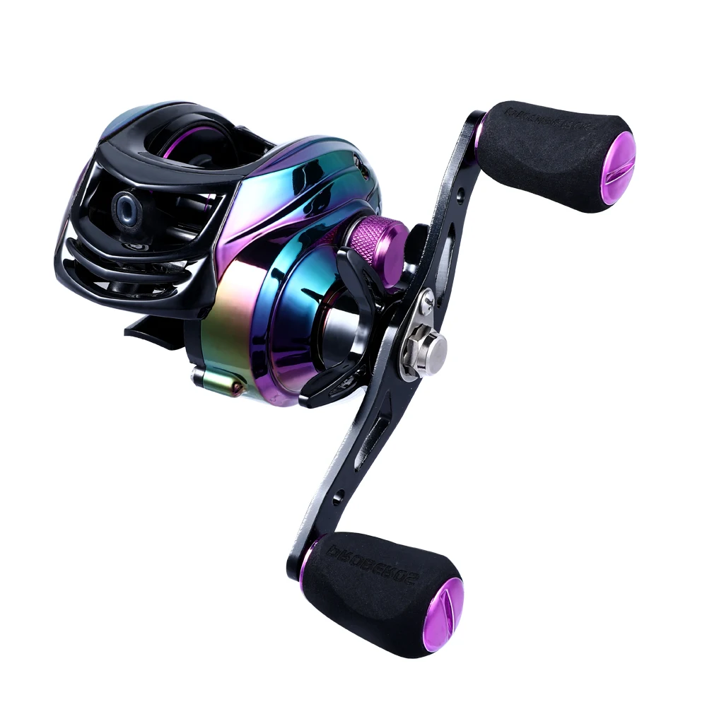 High Speed Plastic Metal Ball Bearing Left/Right Fishing Spinning Reels Blue 