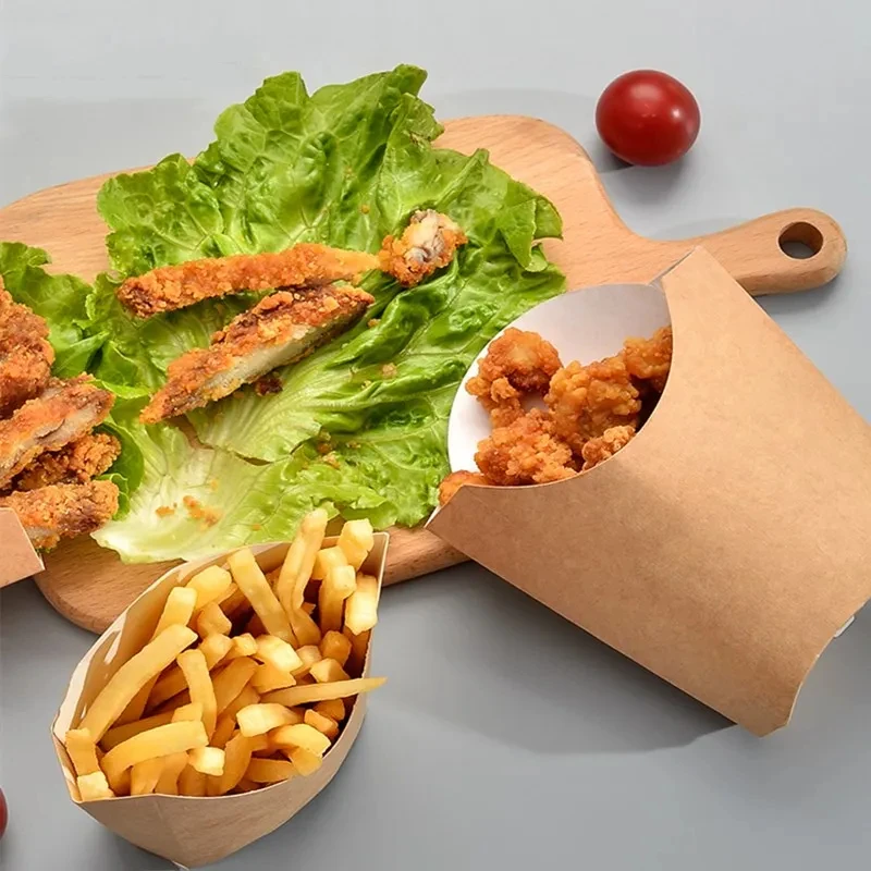 French Fries Packaging Box French Fries Take Away Boxes Potato Chip ...