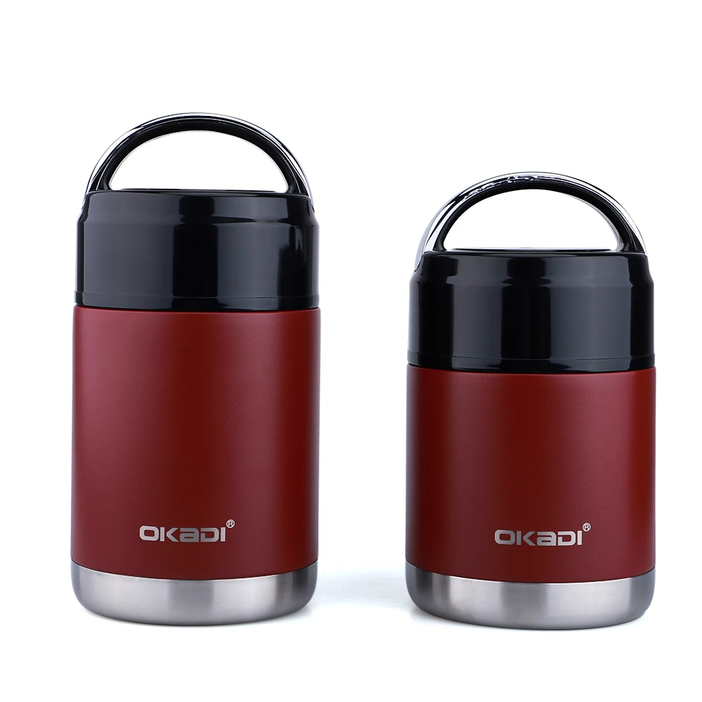 650ml Vacuum Insulated School Soup Thermos Portable Durable
