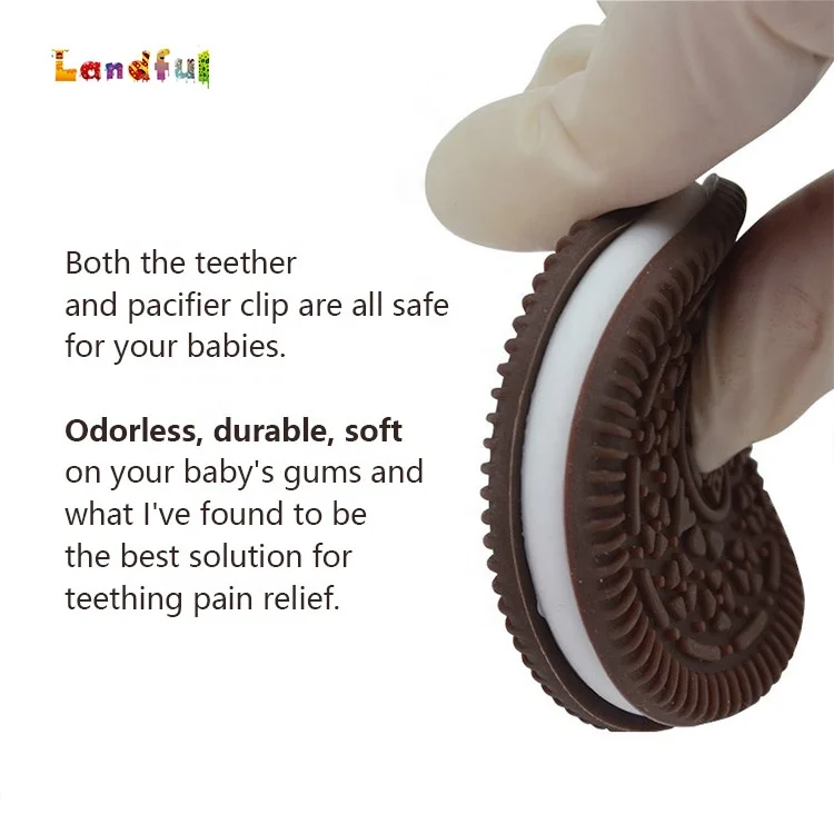 Не содержит Бисфенол А что ваши навыки и творческие способности выпечки печенья Форма Прорезыватели для зубов жевать набор «сделай сам» для ожерелье кулон