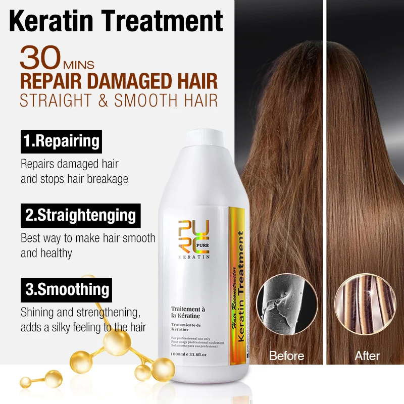 Best Quality Brazilian Keratin for Damaged Hair Treatment Repairing  Smoothing Straightening Hair Keratin