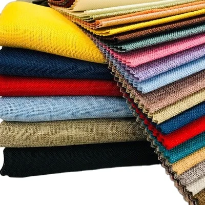 2023 New Collection Sofa Release Material Pillow Cloth 1200D Polyester Plain Sofa Upholstery Fabric