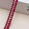 12cm-magenta-100 yards per piece-f purplish red