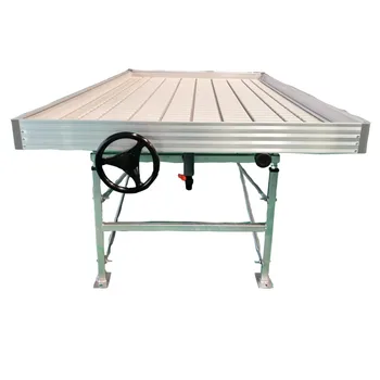 ABS ebb and flow rolling table tray gardening planting system seedling vegetable planting