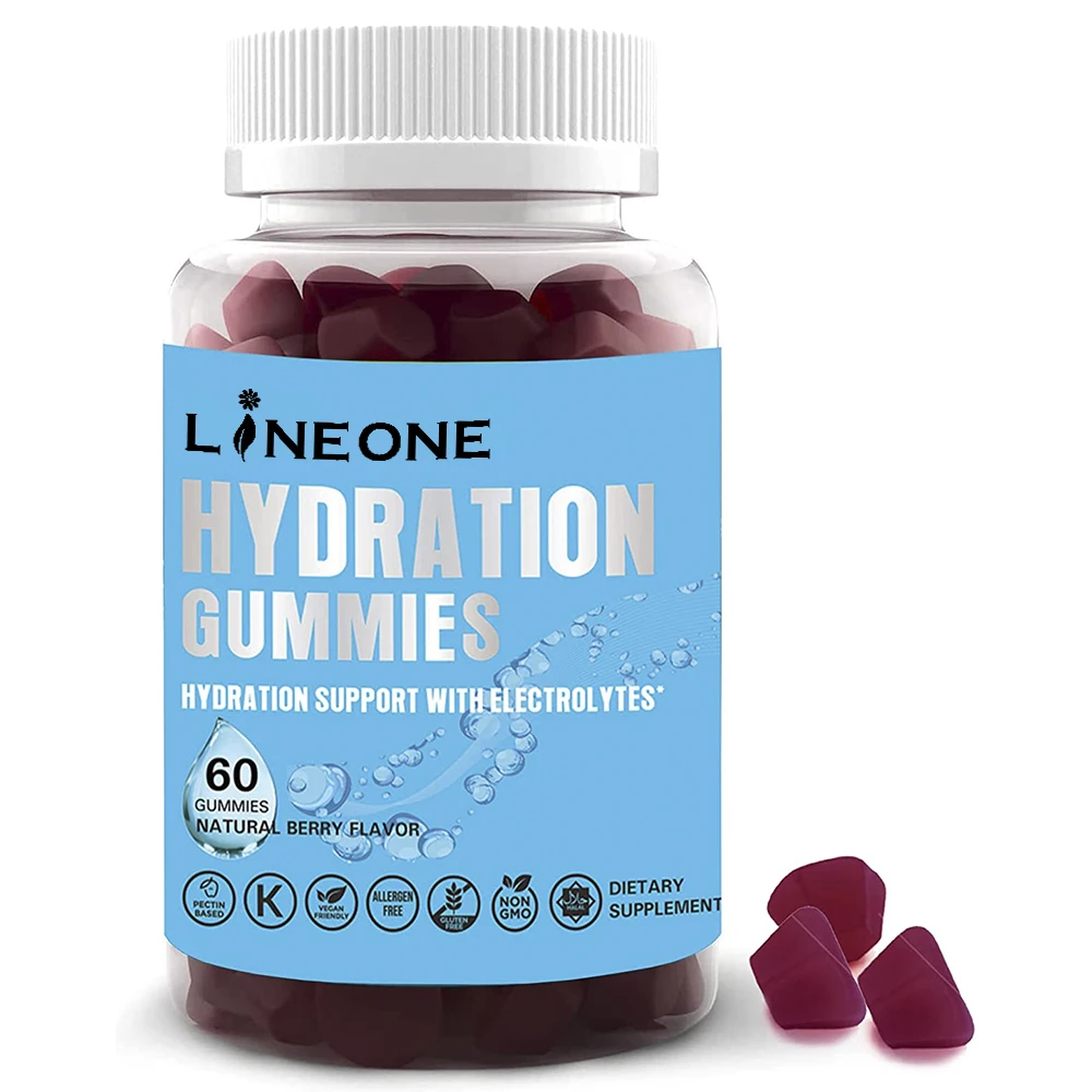 Body Fuel Xtreme Electrolytes Hydration Gummies Salty Berry Natural Flavor Rehydration Support Sodium Calcium Potassium Chloride