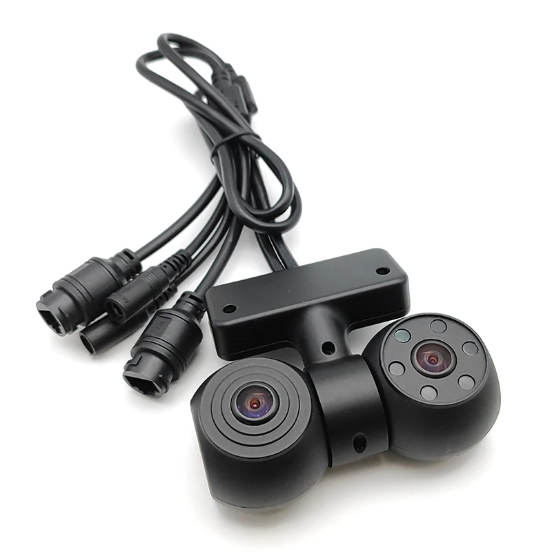 OEM Wholesale Mini Bus Security Camera 1080P USB School Bus Camera Systems AI HD Toyota Hidden Car-DVR-Cameras Dual-Lens