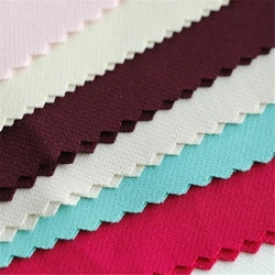 Оптовая продажа, 97% полиэстер, 3% спандекс, четырехсторонняя эластичная саржевая двухслойная ткань для одежды