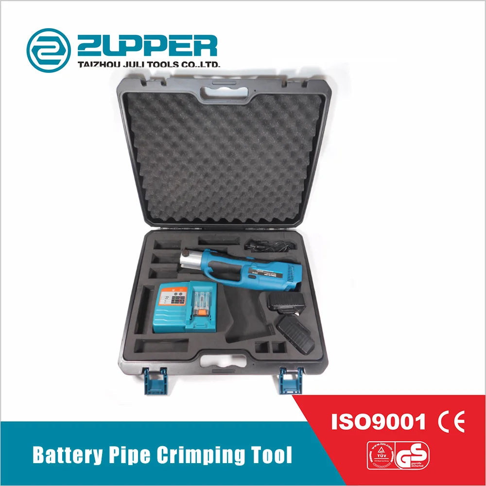 Zupper Pz-1550 Battery Powered Hydraulic Crimping Tool - Efficient