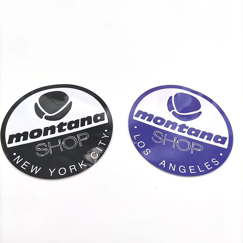 BOYUE Custom Print Durable Waterproof Vinyl Paper Decoration Hologram Bike Laptop Custom Die Cut Sticker