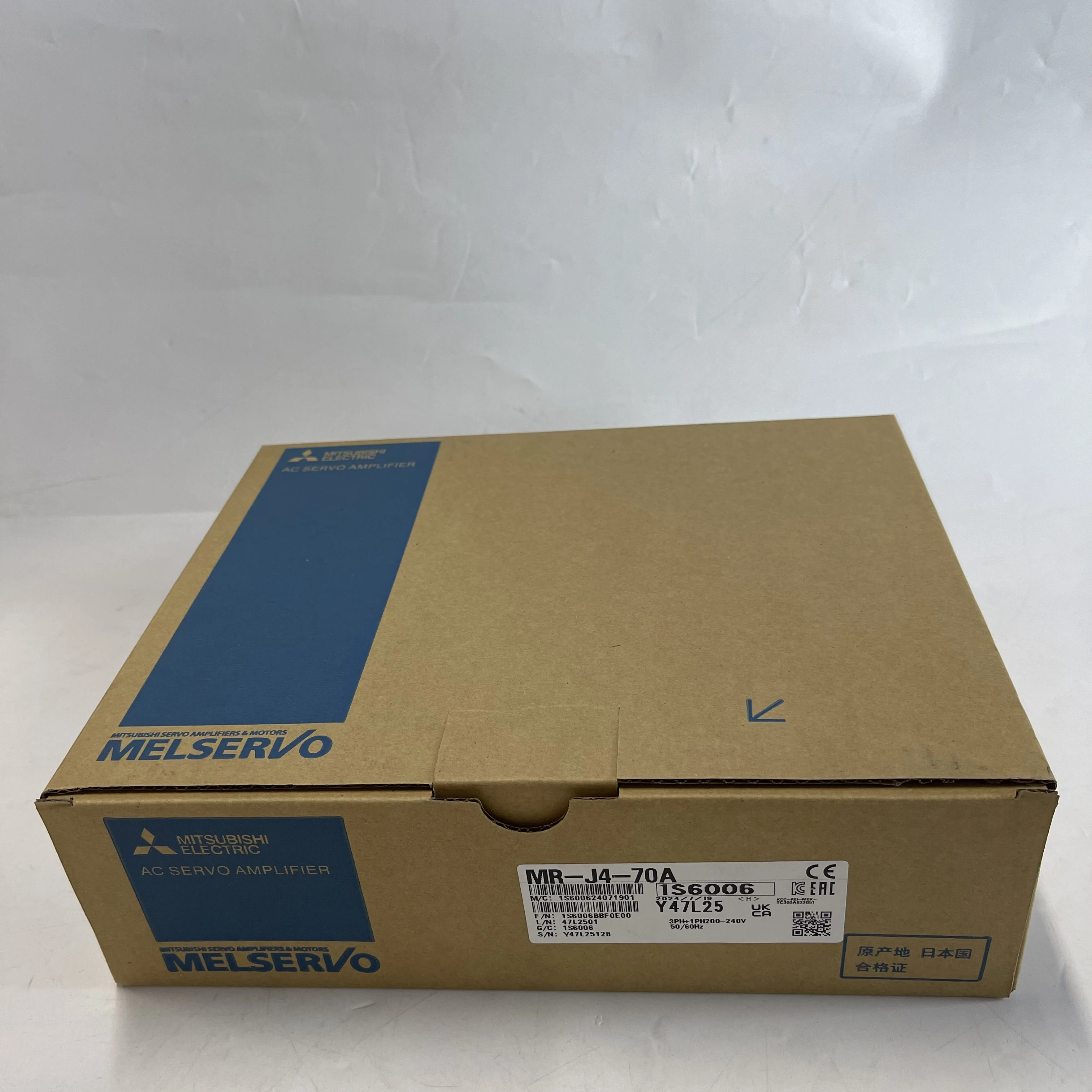 MITSUBISHI AC Servo Amplifier MR-J4-70A MITSUBISHI AC Servo Amplifier MR-J4-70A