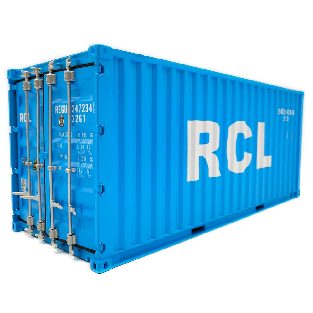 【A】30cm 1:20 RCL shipping line 20GP shipping container scale model manufactory container model O.A.S ship model