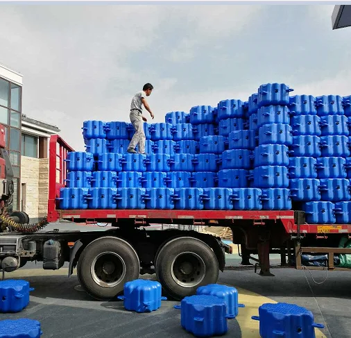 Factory Dock Blocks Modular Floating Buoy Pontoon Cube Pontoon Plastic Easy Assembly Walkway Jet Ski Dock