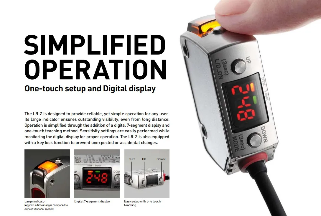 100% New KEYENCE LR-TB5000C Laser Displacement Sensor Buy Online-Detection  distance 5 m Laser Class 2| Alibaba.com