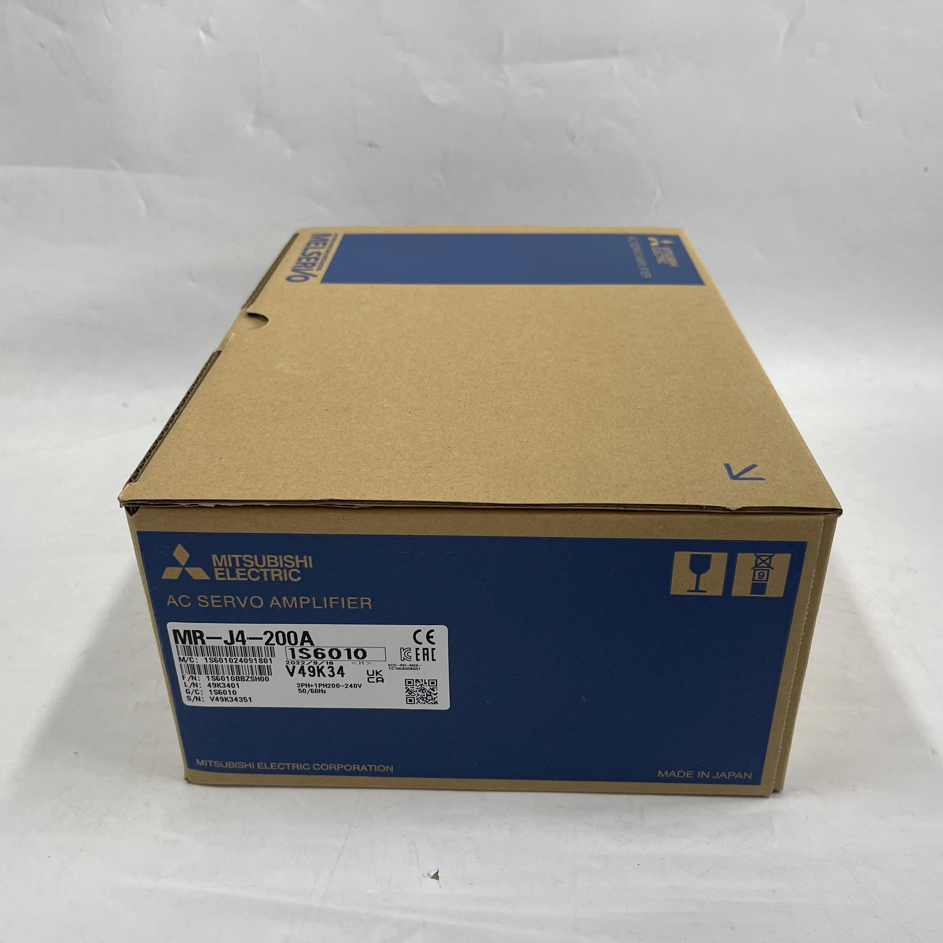 MITSUBISHI AC Servo Amplifier MR-J4-200A