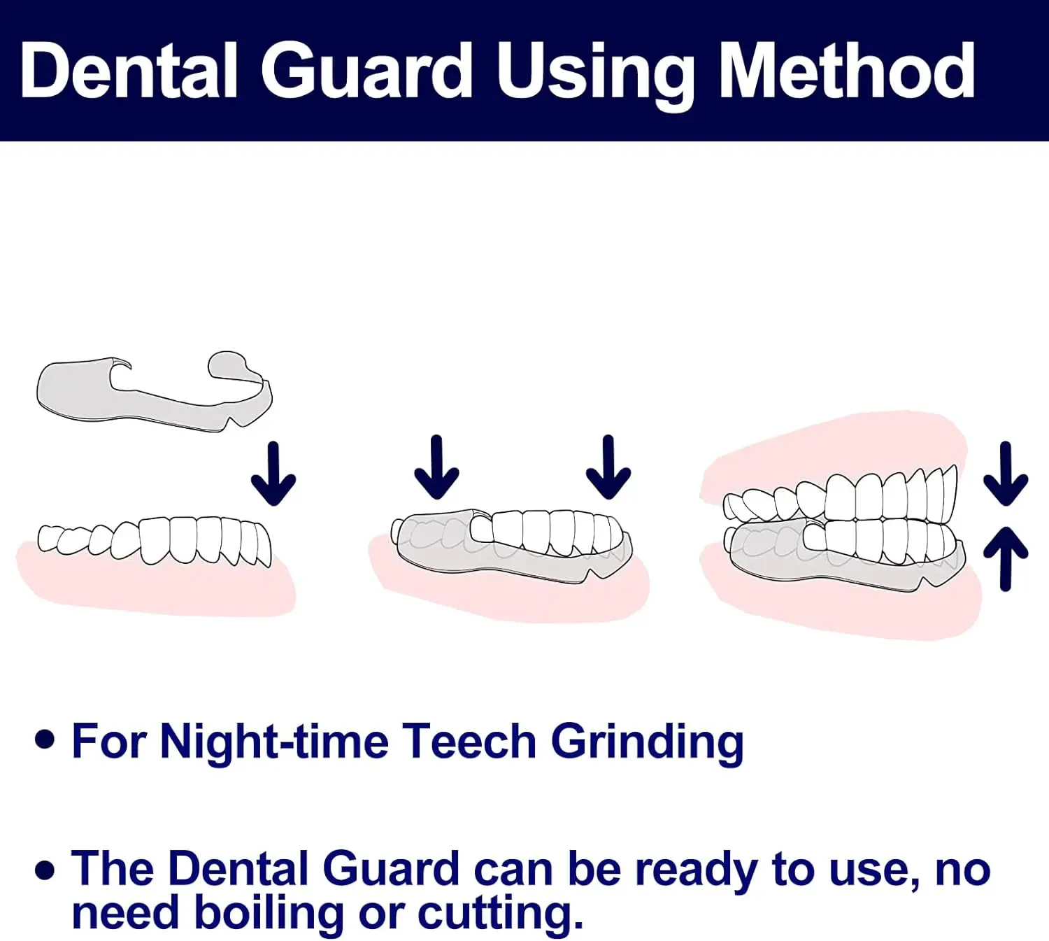 Silicone Dental Teeth Grinding Guards Dental Night Guard Rubber Mouth ...