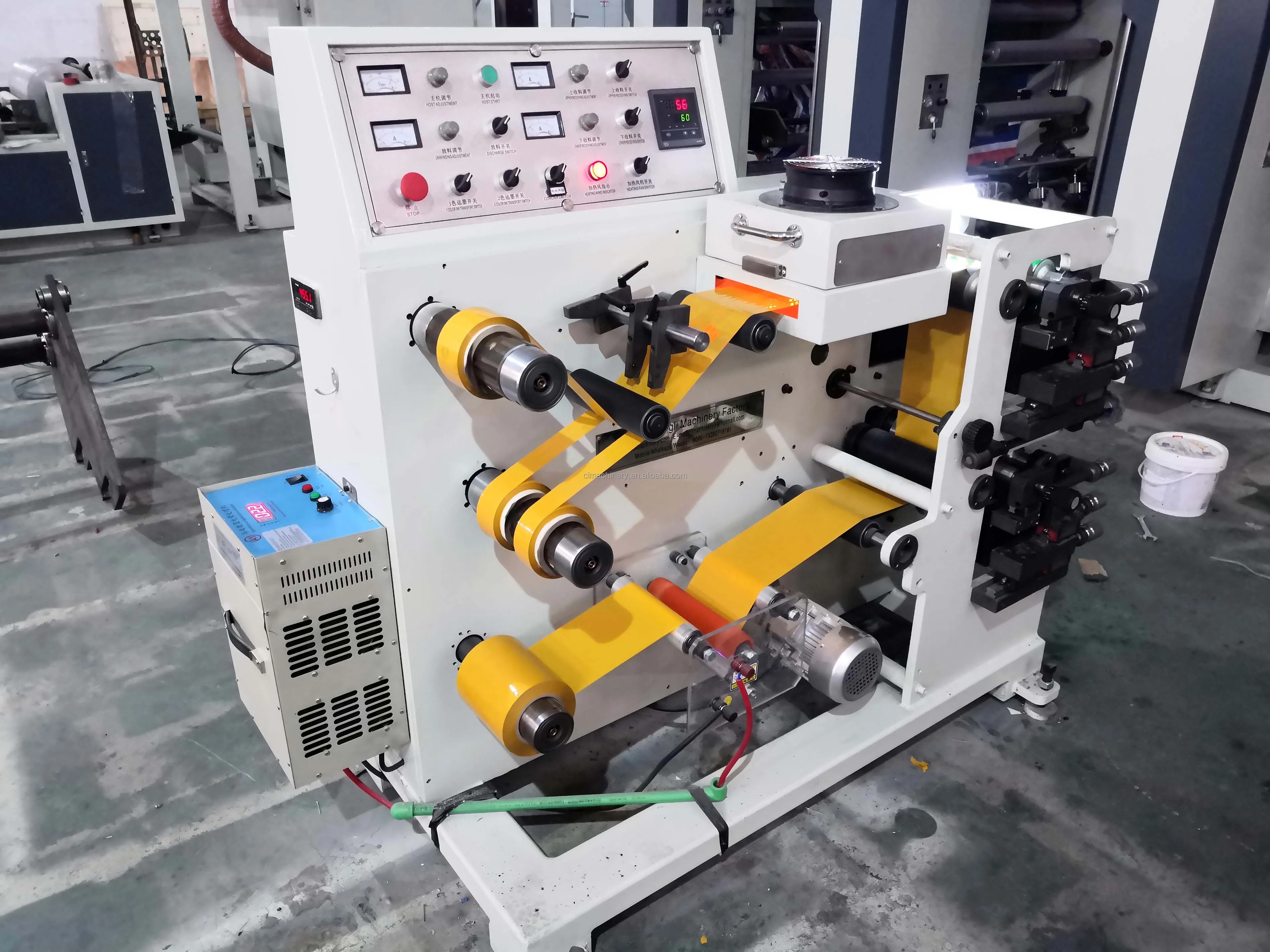 Twocolor Bopp/opp Adhesive Tape Flexo Printer Buy Adhesive Tape