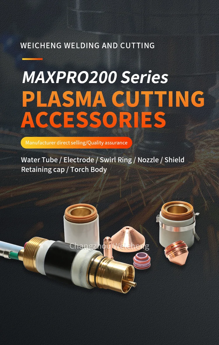 Maxpro200 Maxpro200 Plasma Cutting Consumables 200a Electrode 220937 For Plasma ...