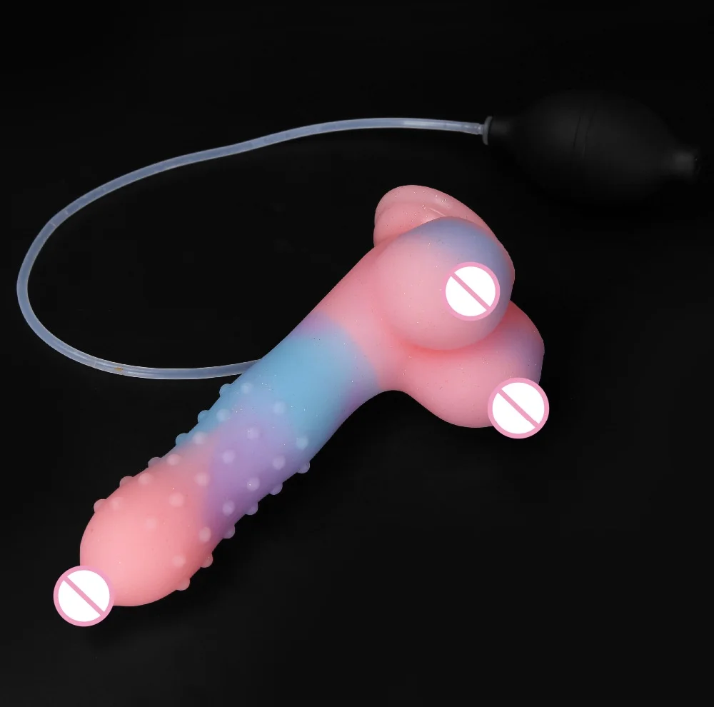 Water Spray Functional Silicone Dildo with Ejaculation Simulation of Final Climax Sex Enjoyment Female Adult Sex Products