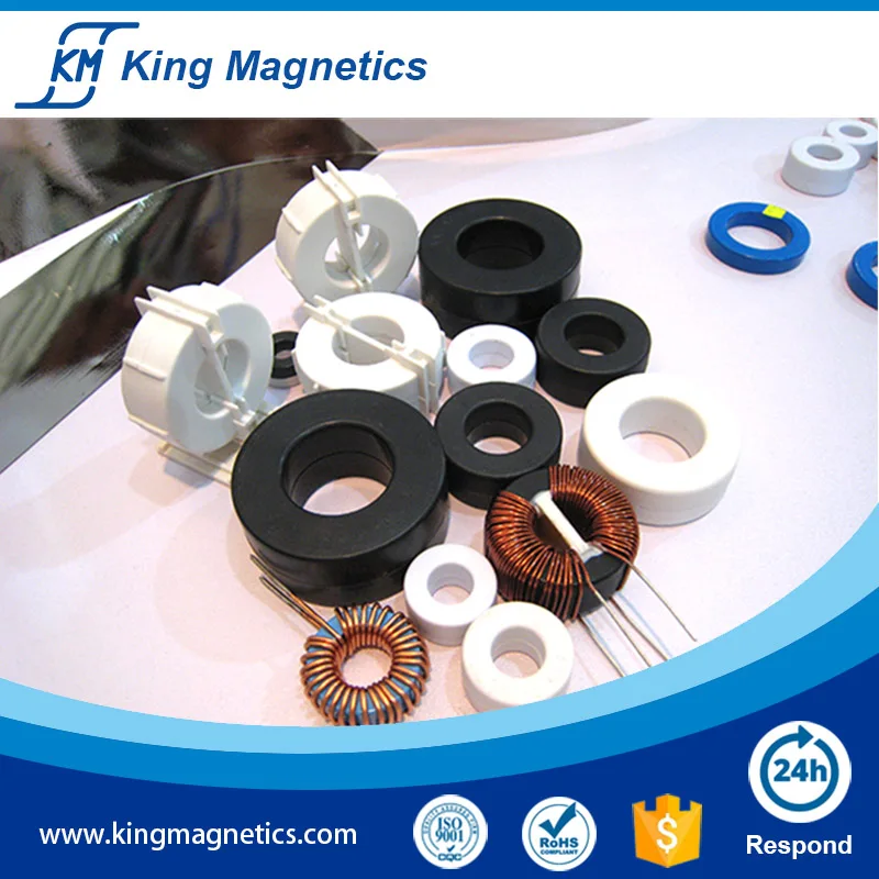 Custom Oval Shape Common Mode Chokes and Current Transformers Nanocrystalline Core