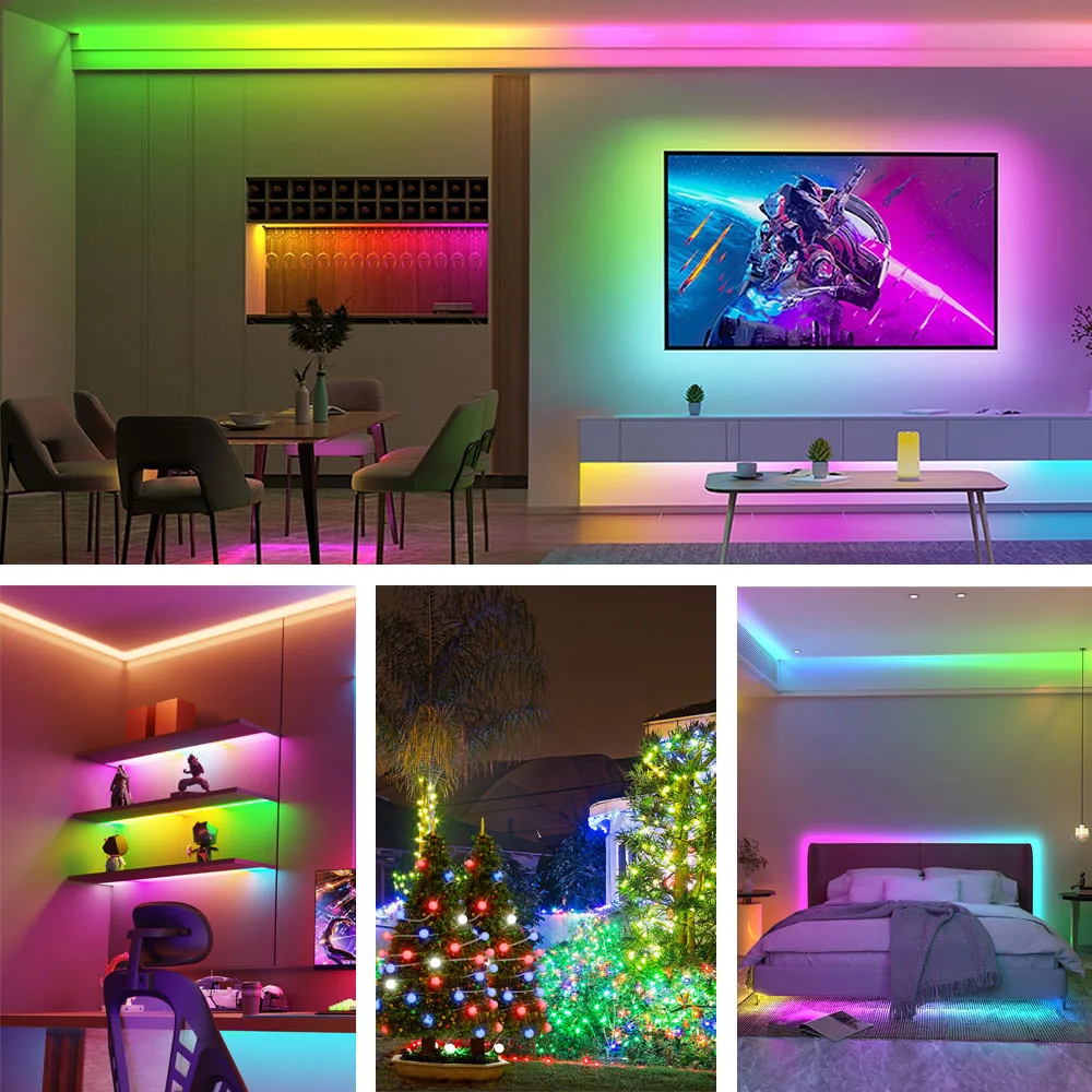 WS2812B Bluetooth APP Music LED Controller SP608E 8CH WS2811 WS2815 LED Light Strip Controller IOS Android App