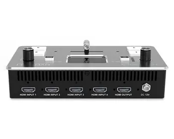 FEELWORLD LIVEPRO L1 V1 4 Channel Multi-Cameras   Mixer Switcher with USB Video Capture Live Stream to OBS Zoom detail image