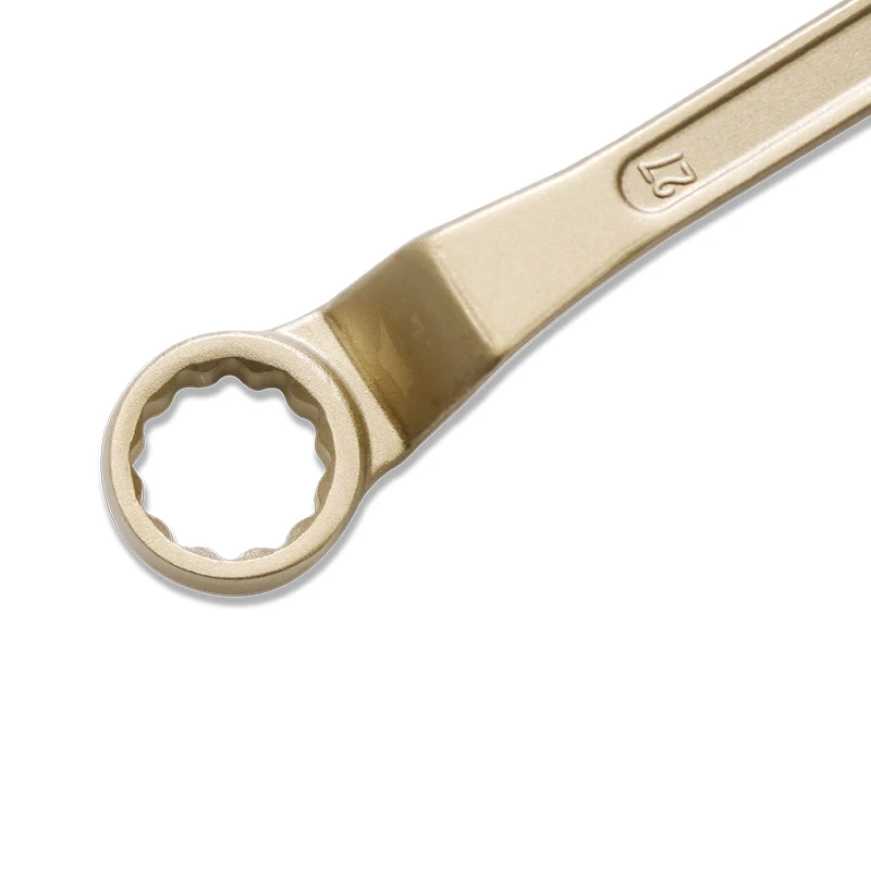 AL-CU Non-sparking No Spark Safety Tools Double Box Offset Wrench 5.5*7-6*7 mm Explosive Hazardous Area Professional Tools