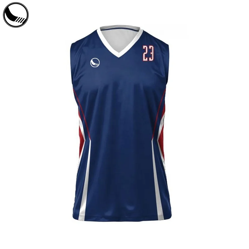 BETHERIVAL Mens Sleeveless Volleyball Jersey Pattern