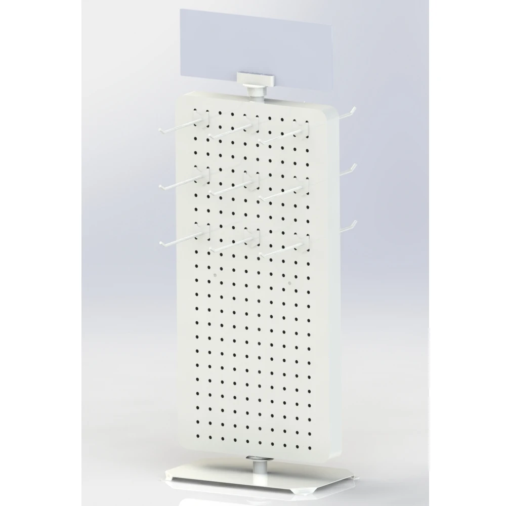 Custom Design Logo Pegboard Rack Retail Phone Case Display Cell Phone