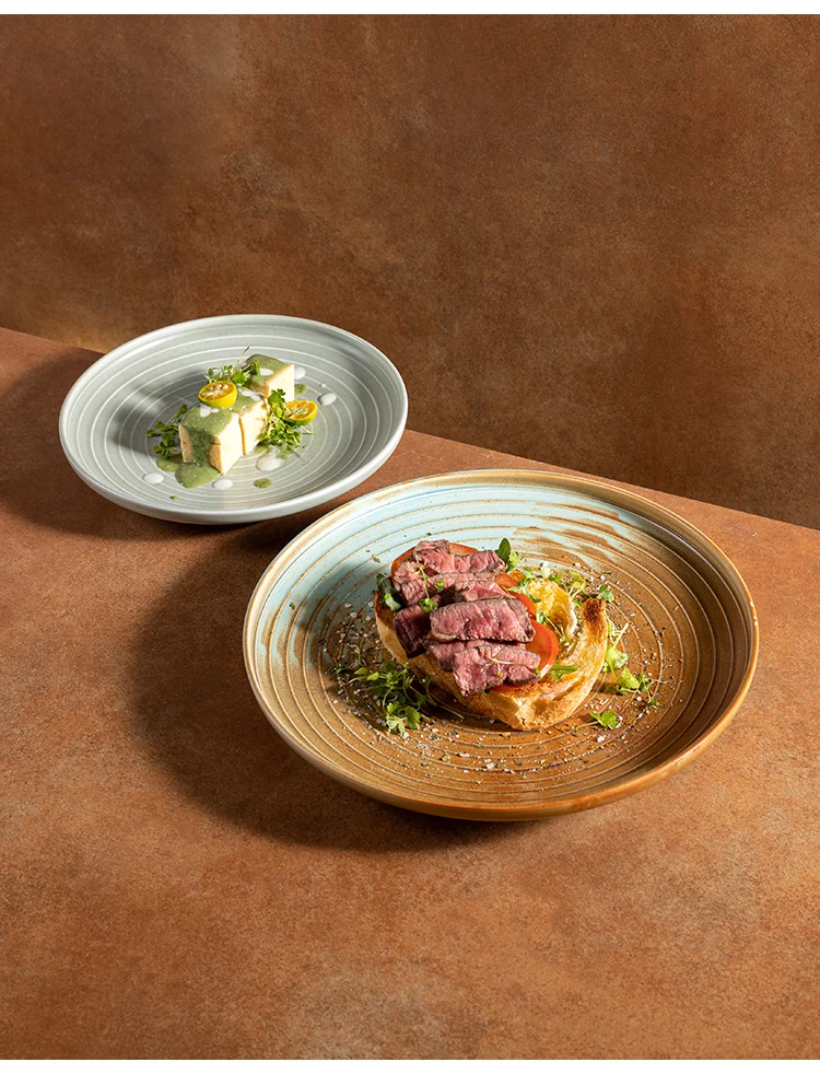 Secret Garden Plates 8.7" 22cm Set Of 4 Fine Bone China Deep